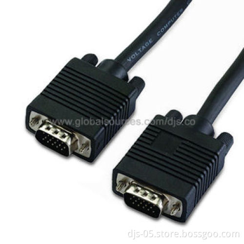 VGA Cable, HD15 M to M with Good Performance, Customized Specifications are Welcome, RoHS-compliant